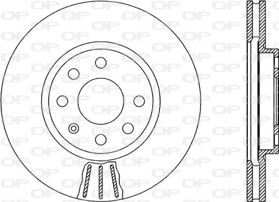 OPEN PARTS Jarrulevy BDA1880.20